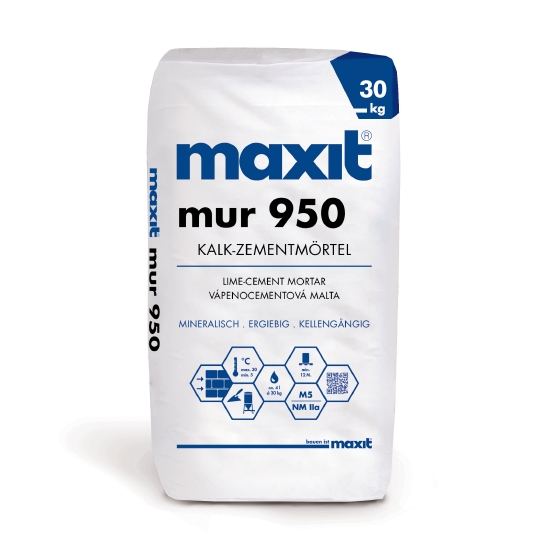 Maxit MUR 950 Kalk-Zement-Mauermörtel i.S. a 30 kg-101928