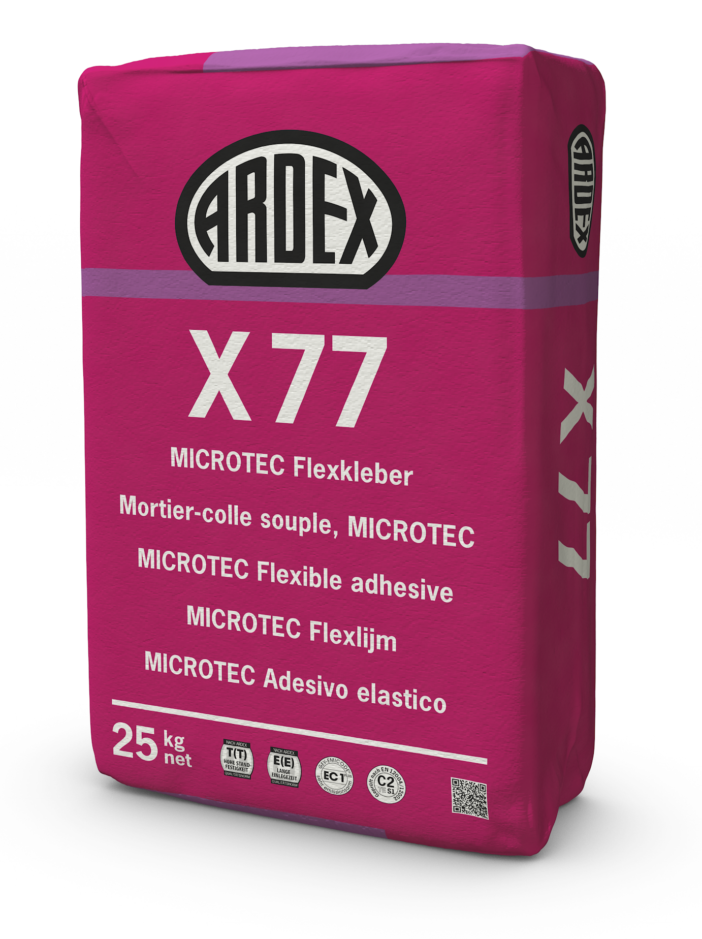 Ardex X77 Microtec-Flexkleber, C2 a 25 kg Sack-54060