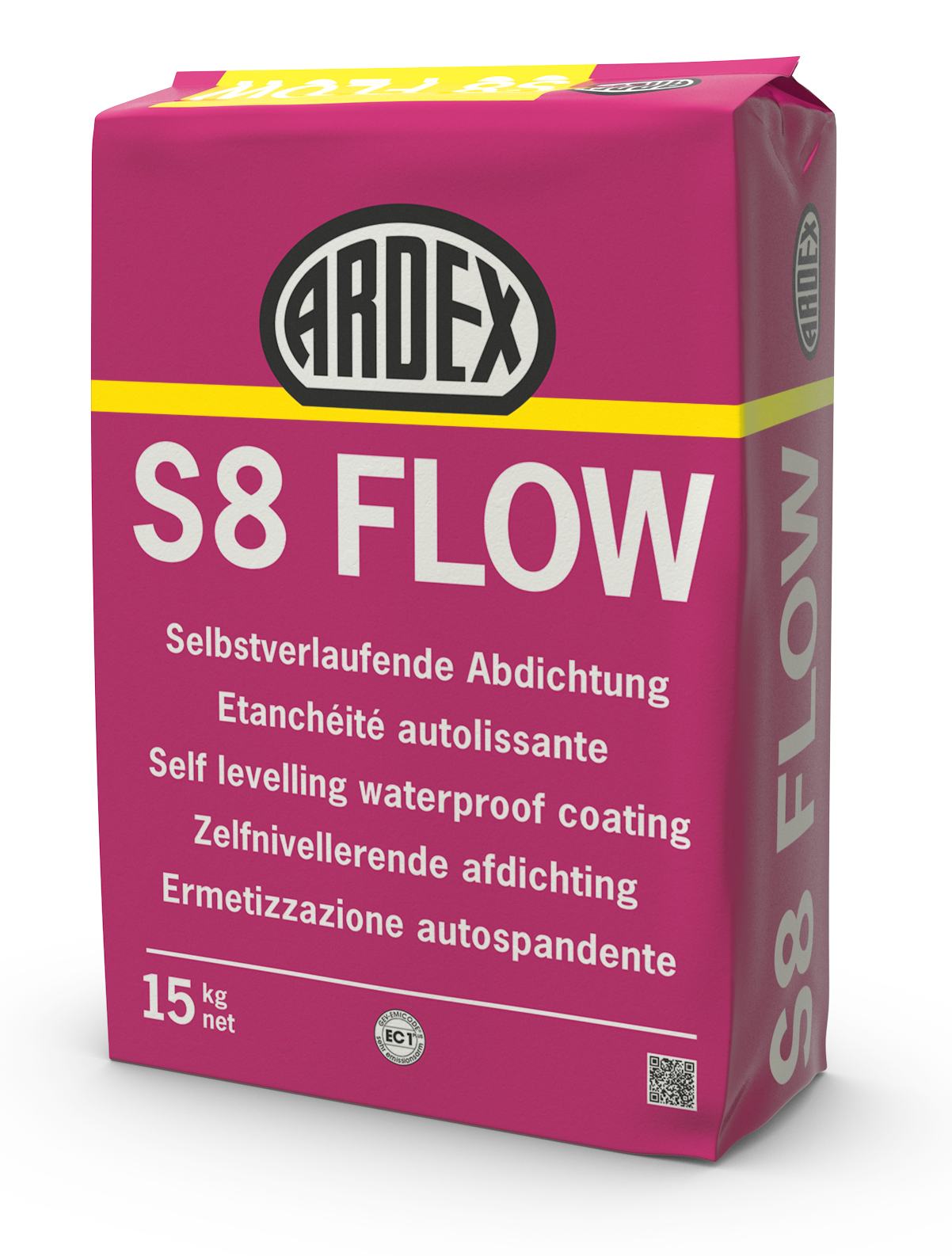 Ardex S8 Flow Abdicht. Selbstverlaufend grau, á 15 kg-24244/0