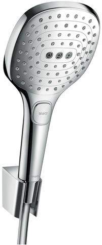 hansgrohe Raindance Select E Brausehalterset 120 3jet mit Brauseschlauch 160 cm-26720000