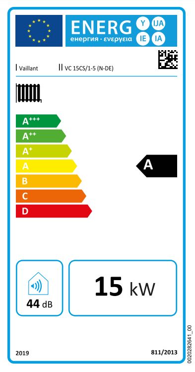 Vaillant ecoTEC plus VC 15CS/1-5 E/LL/P Brennwert Gas-Wandheizgerät-10043897