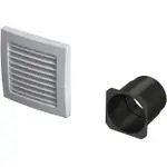 Kermi Anschlussstutzen x-well A20/21 Zweitr.-Anschl., m Mont.-st. u Gitter-Y3506000006K