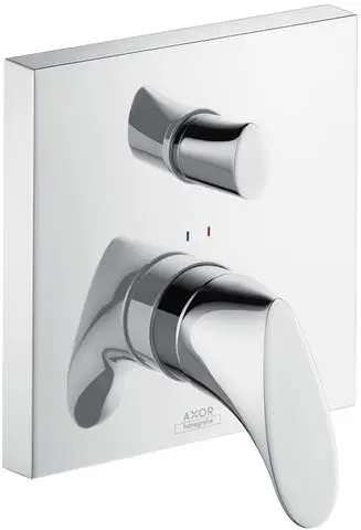 hansgrohe Fertigmontageset Axor Starck Organic UP-Wannen-Einhebelmischer, mit Sicherungskombination, chrom-12416000