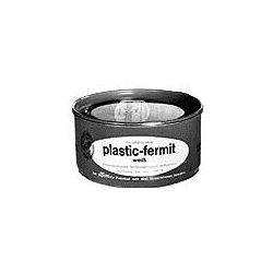 PLASTIK FERMIT, Dose a 500 g weiss, dauerelastische Dichtungsmasse-301-5212