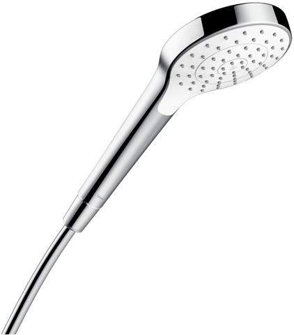 Hansgrohe Handbrause Croma Select S 1jet, weiß/chrom, Brausekopf d = 110 mm-26804400