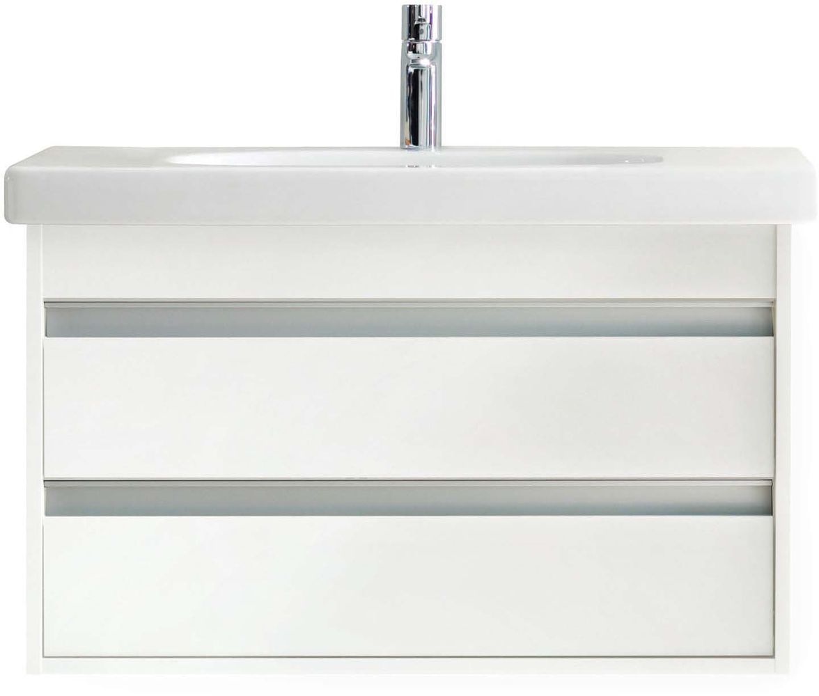 Duravit Möbelwaschtisch D-Code we, 85 x 48 cm, m HL, m ÜL, m HLB-3428500002