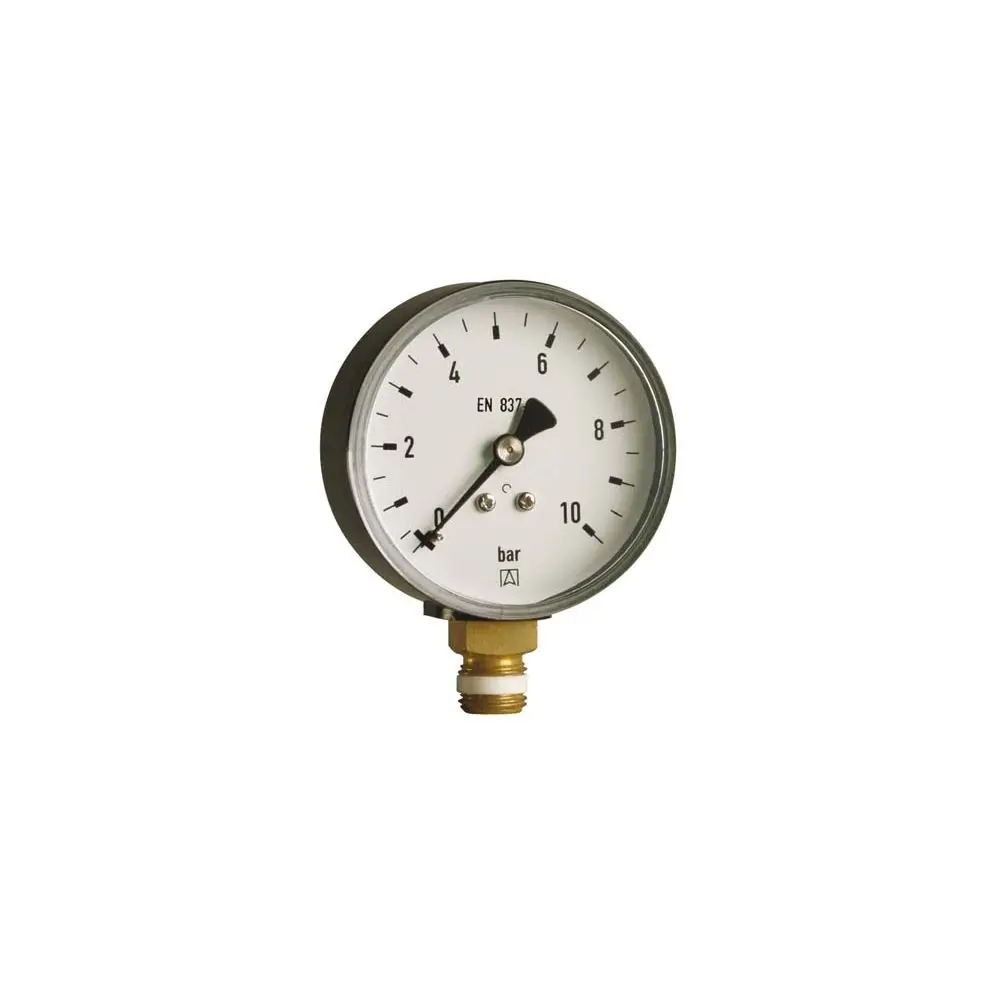 Afriso Rohrfedermanometer RF 63 radial, G 1/4" B, 6 bar, Gehäuse-d 63 mm -63513
