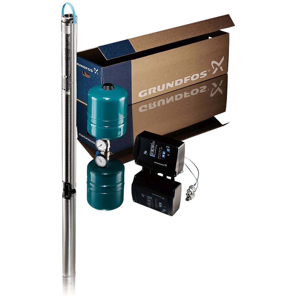 Grundfos Konstantdruck-Wasserversorg.- Paket Typ SQE 3-65, mit UW-Pumpe u. Zbh.-96524501