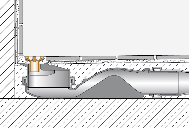 Schlüter - Kerdi-Line-Vario Wave D10 Edelstahl gebürstet, 120 cm, H=10 mm-KLVRD10EB120