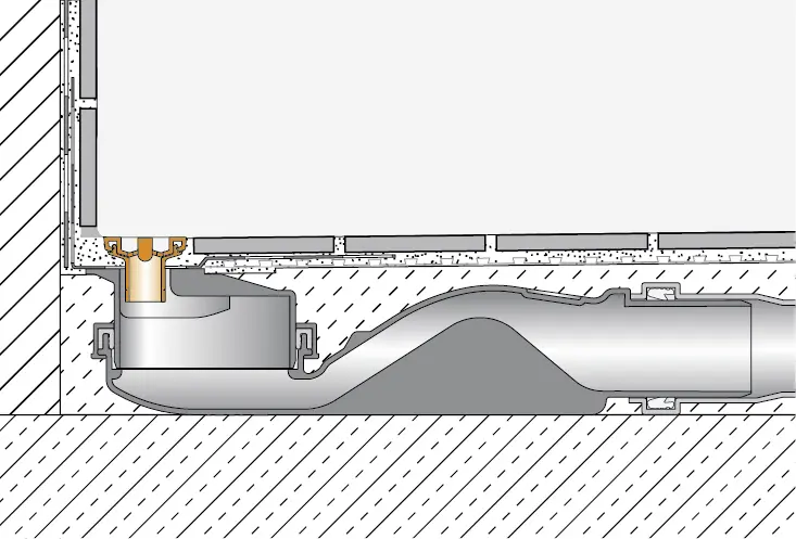 Schlüter - Kerdi-Line-Vario Wave D10 Edelstahl gebürstet, 120 cm, H=10 mm-KLVRD10EB120