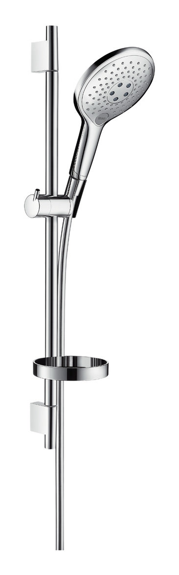 hansgrohe Brauseset Raindance Select S 150 mit 65 cm Brausestange Unica S Puro, chrom, 3jet-27802000