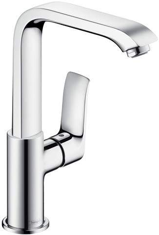 Hansgrohe Waschtisch-Einhebelmischer Metris 230 mit Ablaufgarnitur und Schwenkauslauf, chrom-31087000