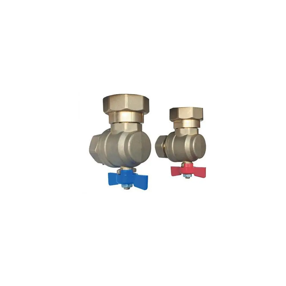 Tuxhorn Eckkugelhahn Set 1 tubra DN 25, UWM G1 - G11/2 IG, für Heizkreis-968282000