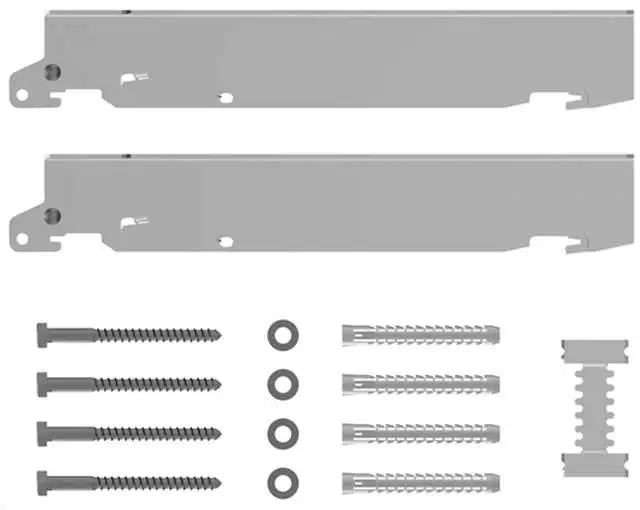 Kermi Schnellmontagekonsolen-Set-ZB02660001