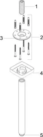 Hansgrohe Deckenanschluss E-27467000