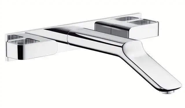 hansgrohe Fertigmontageset Axor Urquiola Ausladung 168mm, UP-3-Loch-Waschtischarmatur, chrom-11042000