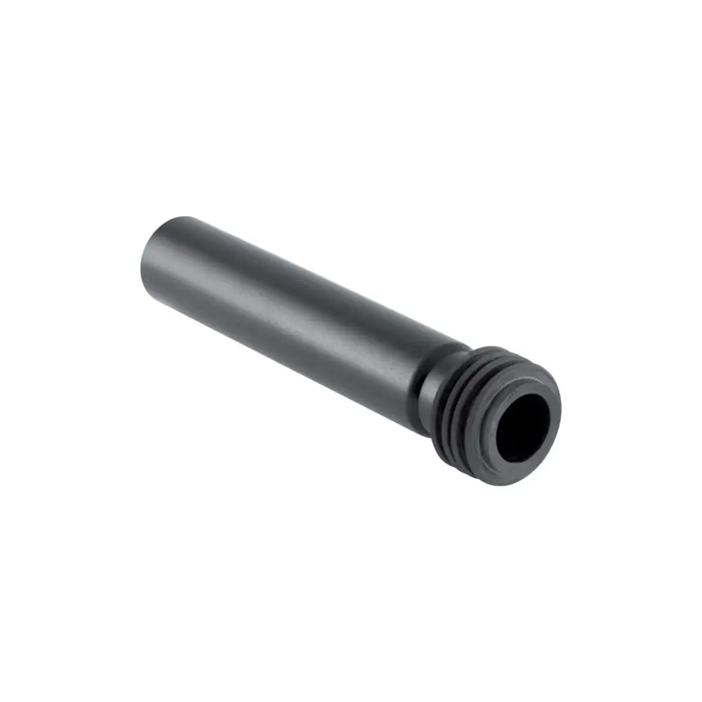 Geberit Spülbogenverlängerung Ø 32 x 35 mm, mit Manschette, für Urinal, PE-HD, schwarz -152489161