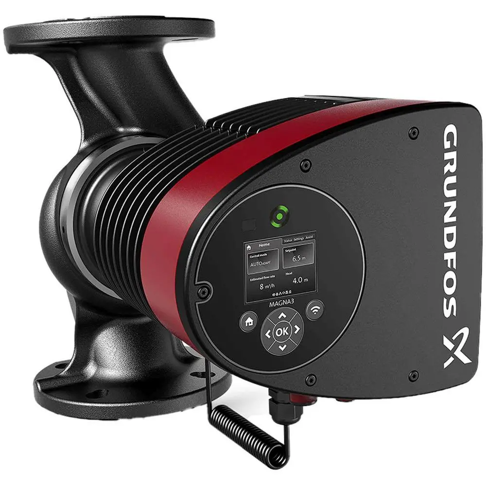 Grundfos Heizungsumwälzpumpe MAGNA3 32-120F, 220 mm PN 6/10, 230 V-97924638 Grundfos Heizungsumwälzpumpe MAGNA3 32-120F, 220 mm PN 6/10, 230 V-97924638
