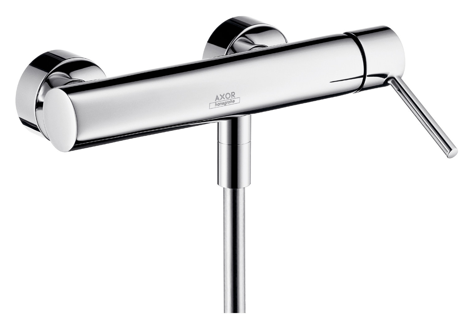 hansgrohe Brause-Einhebelmischer Axor Starck AP, mit Pingriff, chrom-10611000