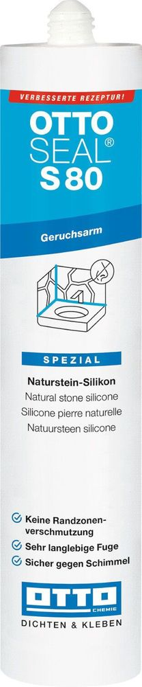 Ottoseal Premium Natursteinsilikon S80 gesandet, a 310 ml-S8004C8656