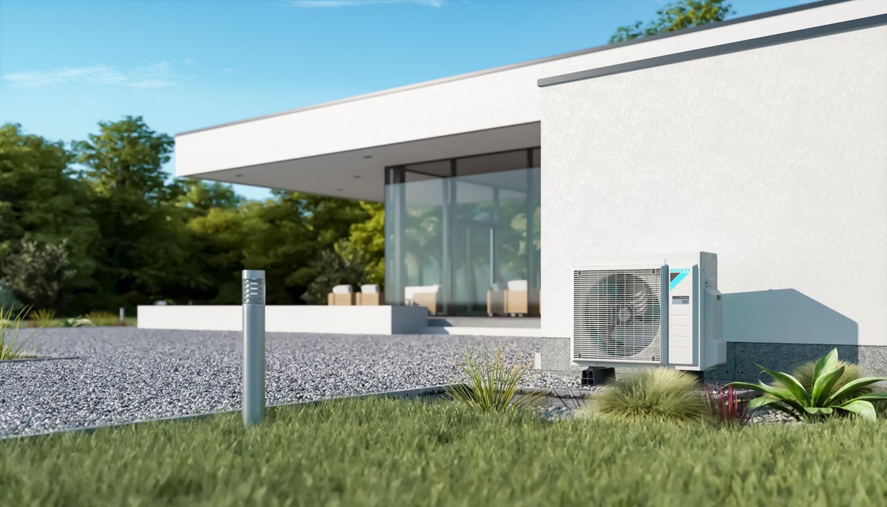 Daikin Außengerät Altherma 3 R 8 kW (Heizen/Kühlen)-ERGA08EVH