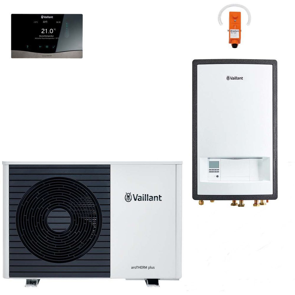 Vaillant Wärmepumpenpaket 4.3105 aroTHERM plus VWL 75/6 A S2 mit Hydraulikstation VWZ MEH 97/6-8000023702