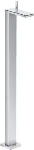 hansgrohe Waschtisch-Einhebelmischer Axor MyEdition chrom/Spiegelglas, bodenstehend, mit Push-Open A-47040000