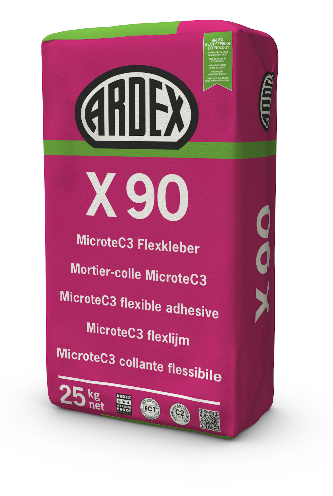 Ardex X90 Outdoor Microtec3 Flexkleber grau-24261