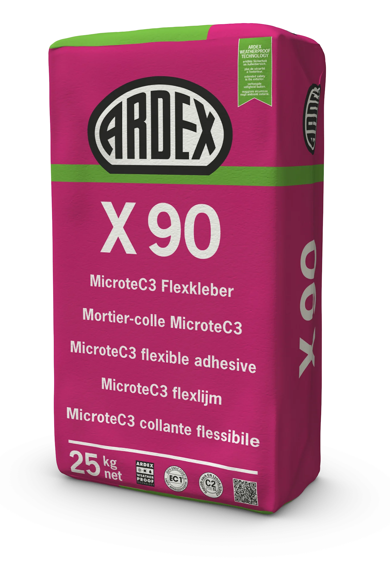 Ardex X90 Outdoor Microtec3 Flexkleber grau-24261