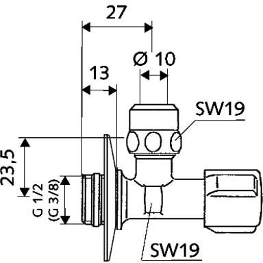 SCHELL Eckregulierventil COMFORT-49110699