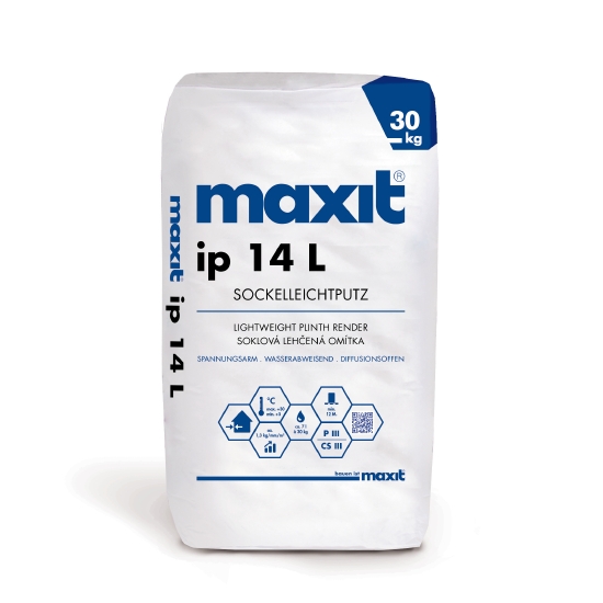 Maxit IP 14 L Sockel-Leichtputz i.S. a 30 kg-100004