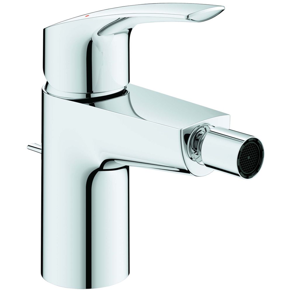 GROHE Bidet-Einhebelmischer Eurosmart 1/2", mit Ablaufgarnitur, Temperaturbegrenzer, chrom -32929003