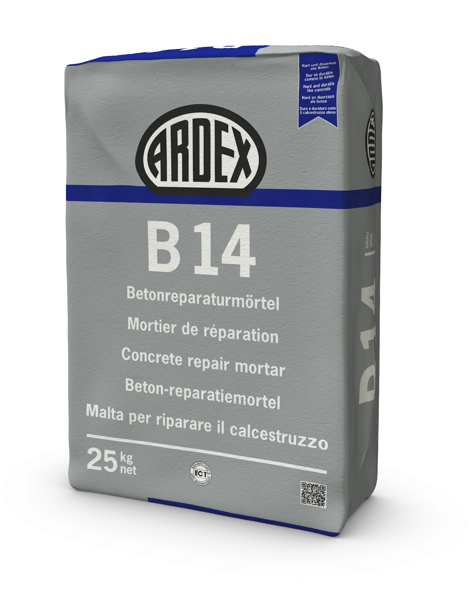Ardex B14 Beton-Reparaturmörtel grau, a 25 kg Sack-50130