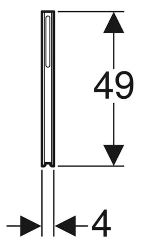 Geberit Kombifix Set Fußstützen (2 St.) 457.888.26.1-457888261