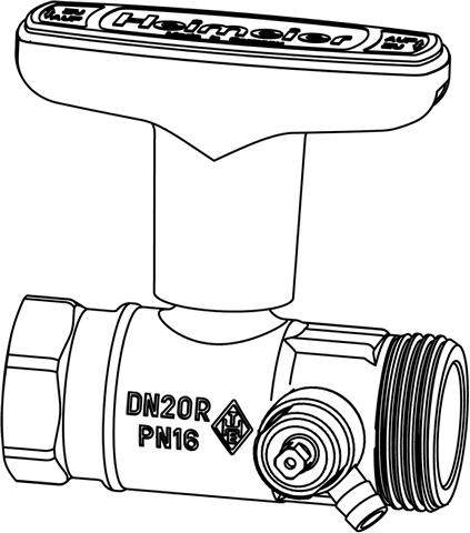 IMI Trinkwasser-Kugelhahn Globo D-0675-02.000