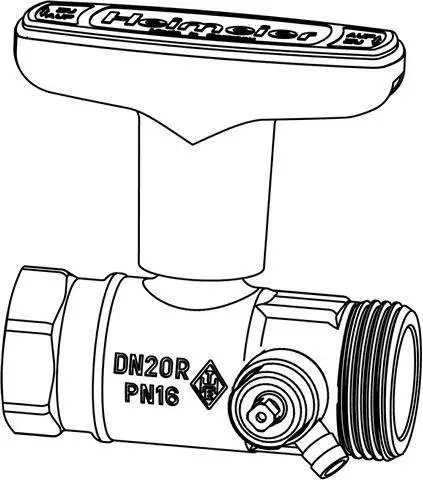 IMI Trinkwasser-Kugelhahn Globo D-0675-02.000