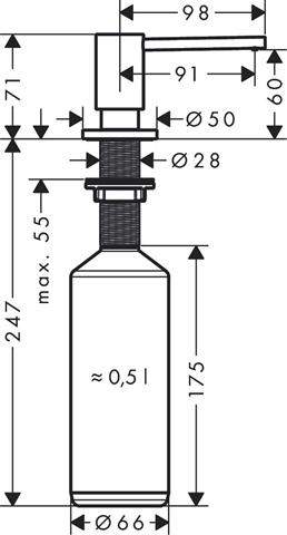 Spülmittelspender A41-40438800