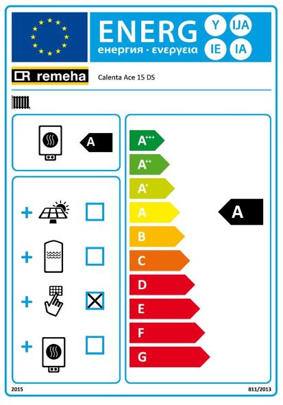 Remeha Gas-Brennwertkessel Calenta Ace 15 DS, 3,4 - 15,8 kW-7676812