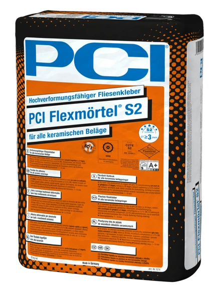 PCI Flexmörtel S2 20kg Hochverformungsfähiger Fliesenkleber-2520912