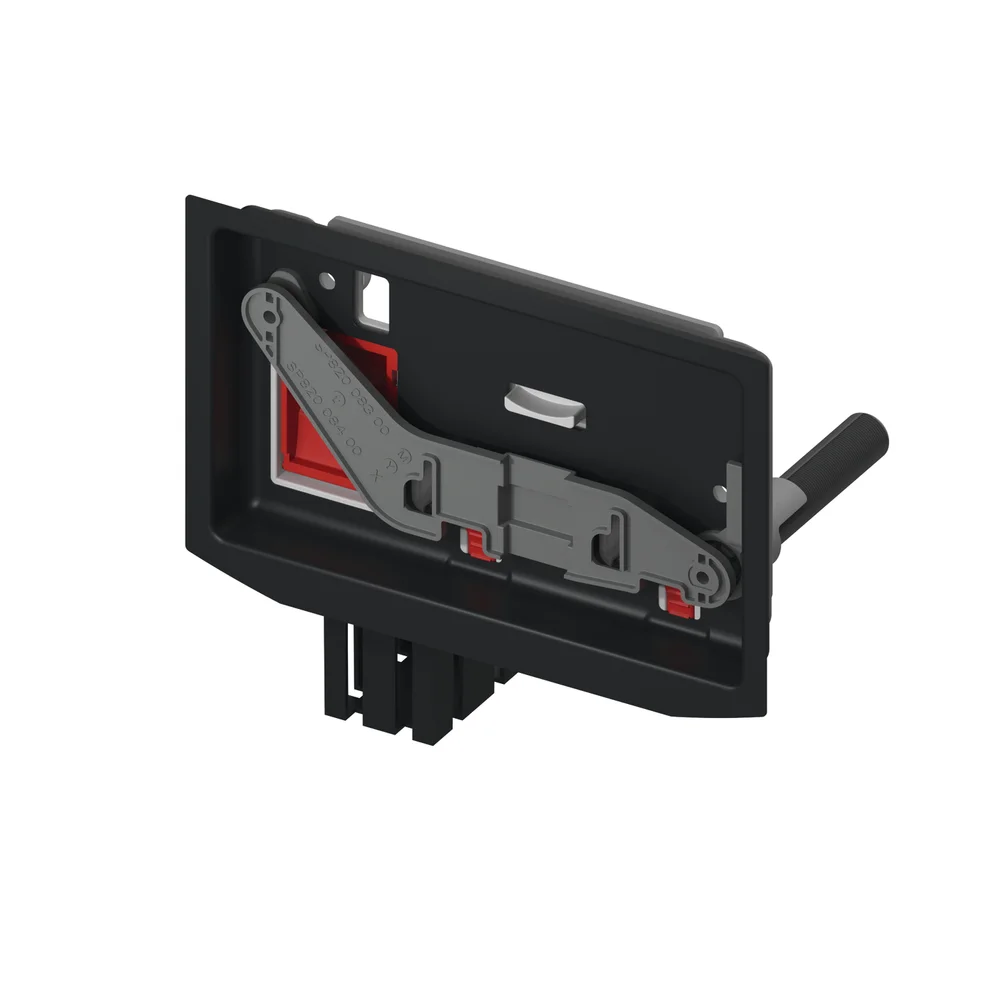 TECE Einwurfschacht II schwarz, Einbau vorne, für Reinigungstabs-9240951
