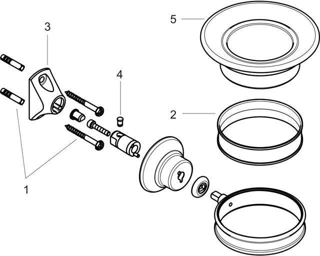 hansgrohe Seifenhalter Axor Montreux-42033000