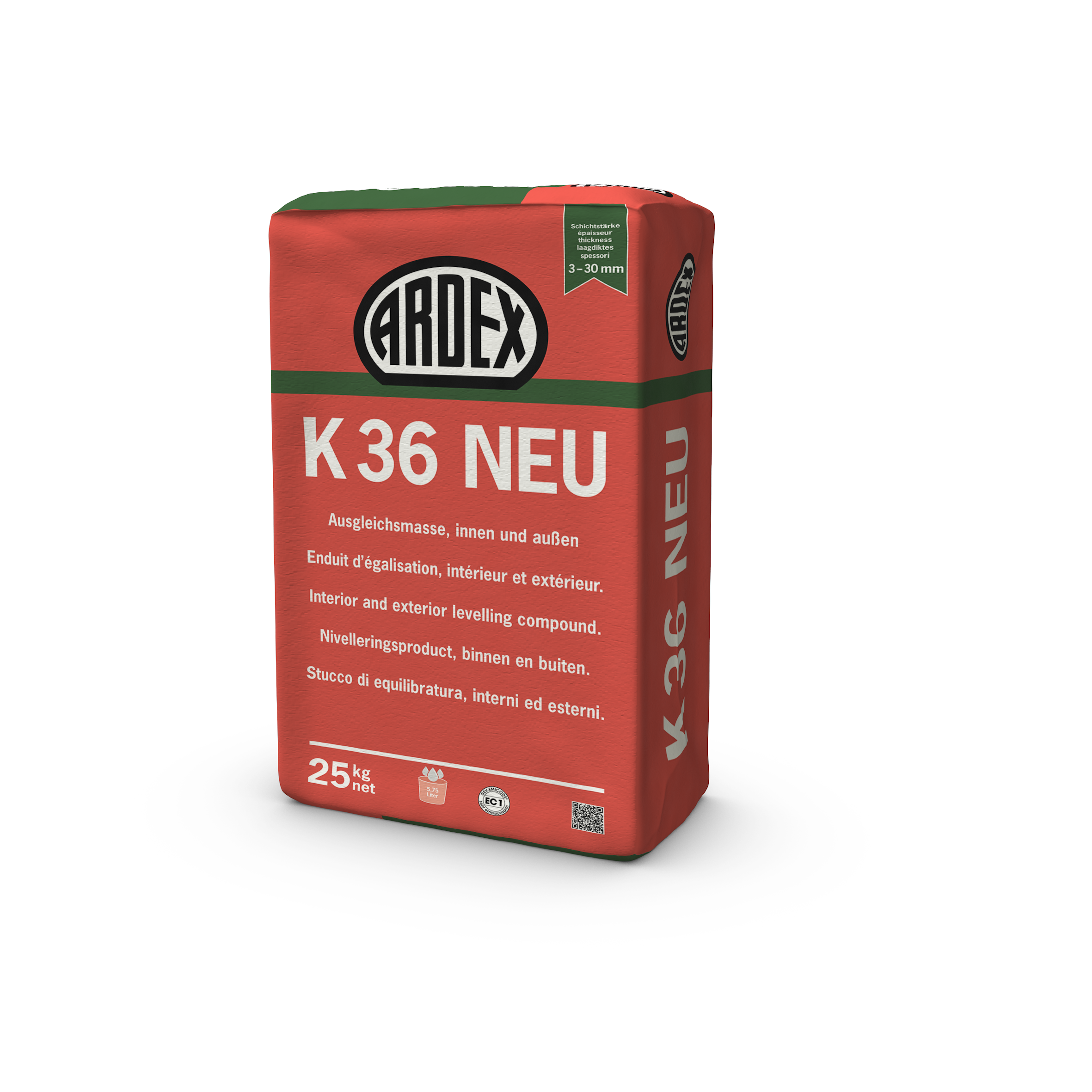 Ardex K 36 Ausgleichsmörtel innen+außen a 25 kg-19256/9