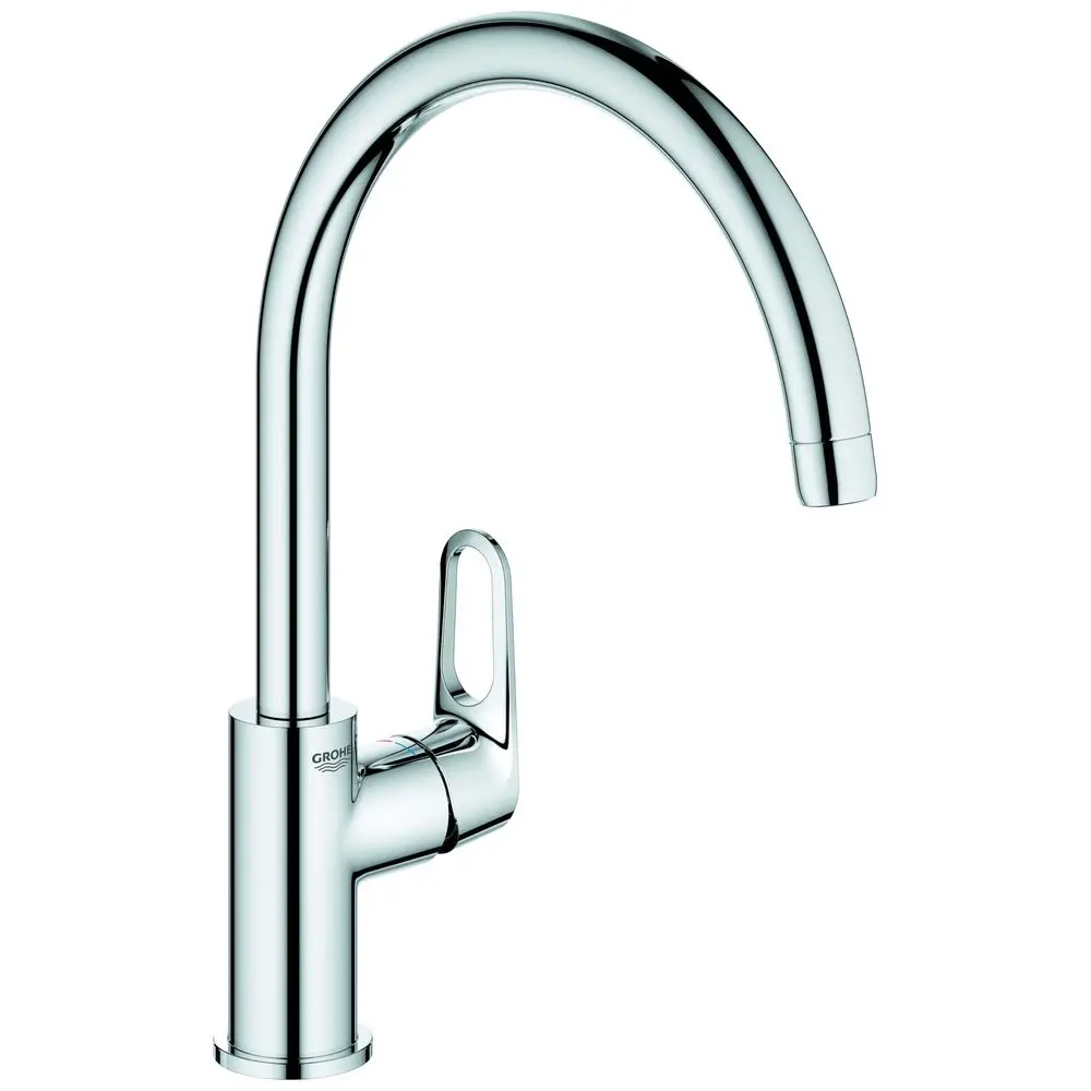 GROHE Einhand-Spültischbatterie BauFlow 1/2", hoher Auslauf, chrom -31538001