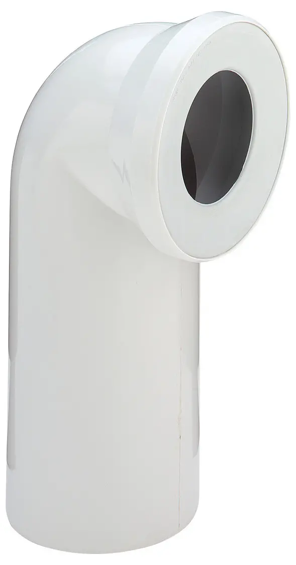 Viega WC Anschlussbogen 90 Grad 3811 in DN100 aus Kunststoff beige-103125