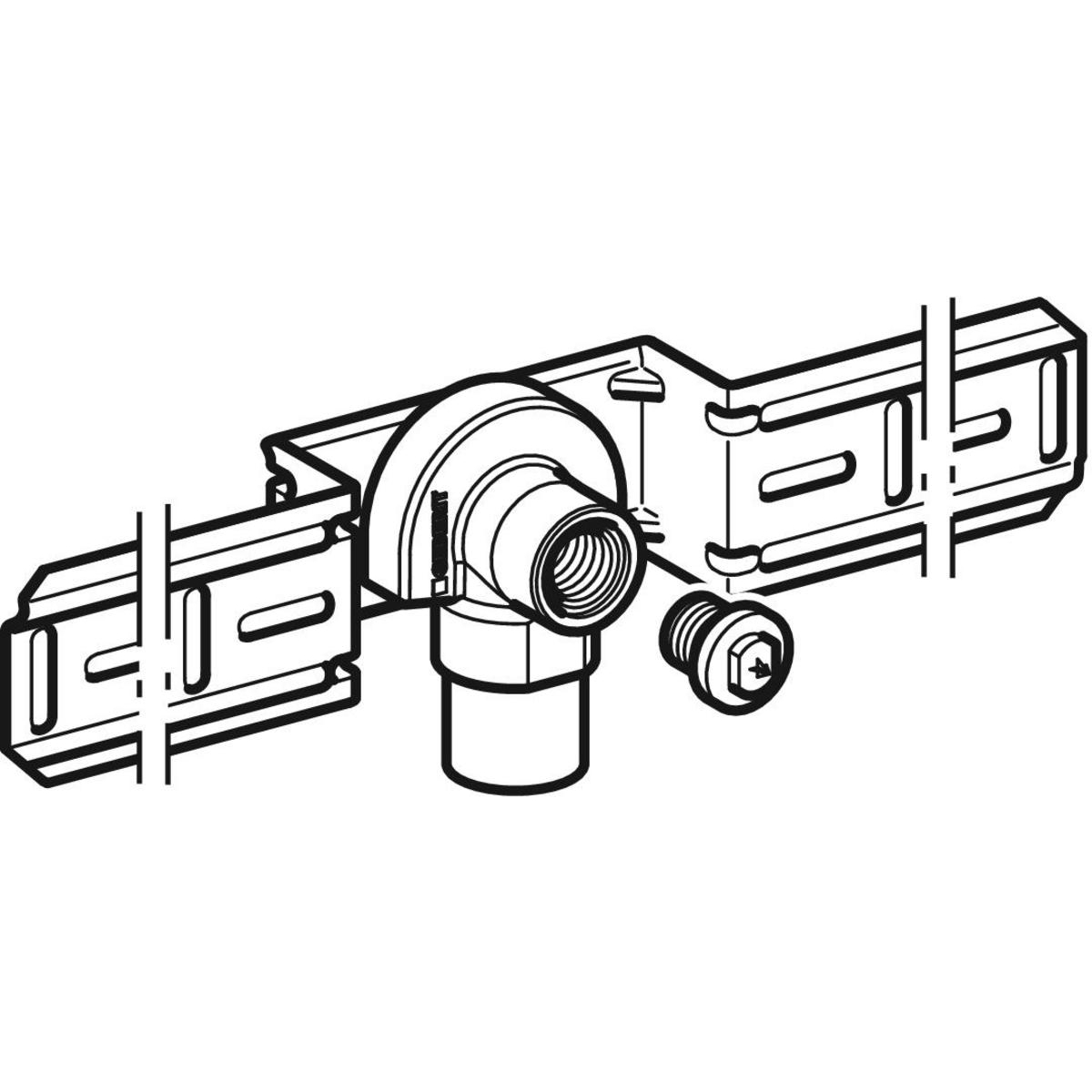 Geberit Anschlusswinkel Mepla einfach-601785005