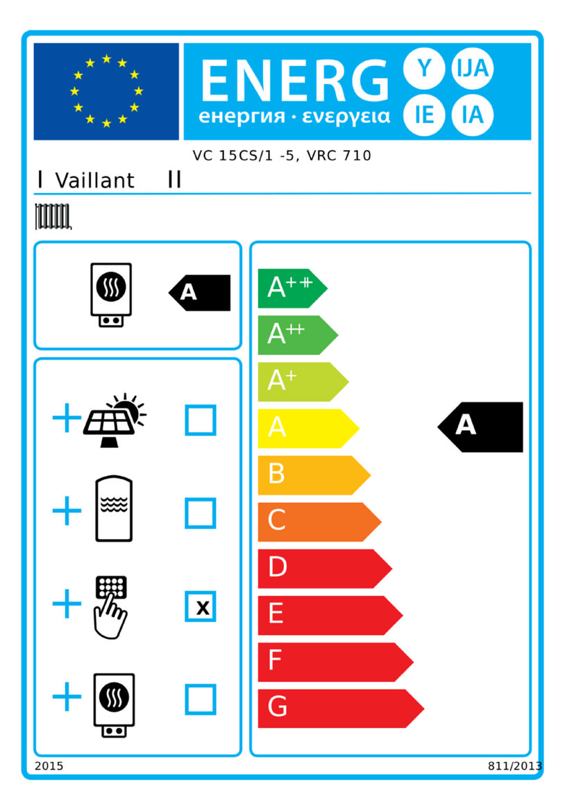 Vaillant Gas-Hybrid-Paket 1.678/2 ecoTEC plus VC 15CS/1-5 mit Warmwasserwärmepumpe aroSTOR VWL BM200-8000013974