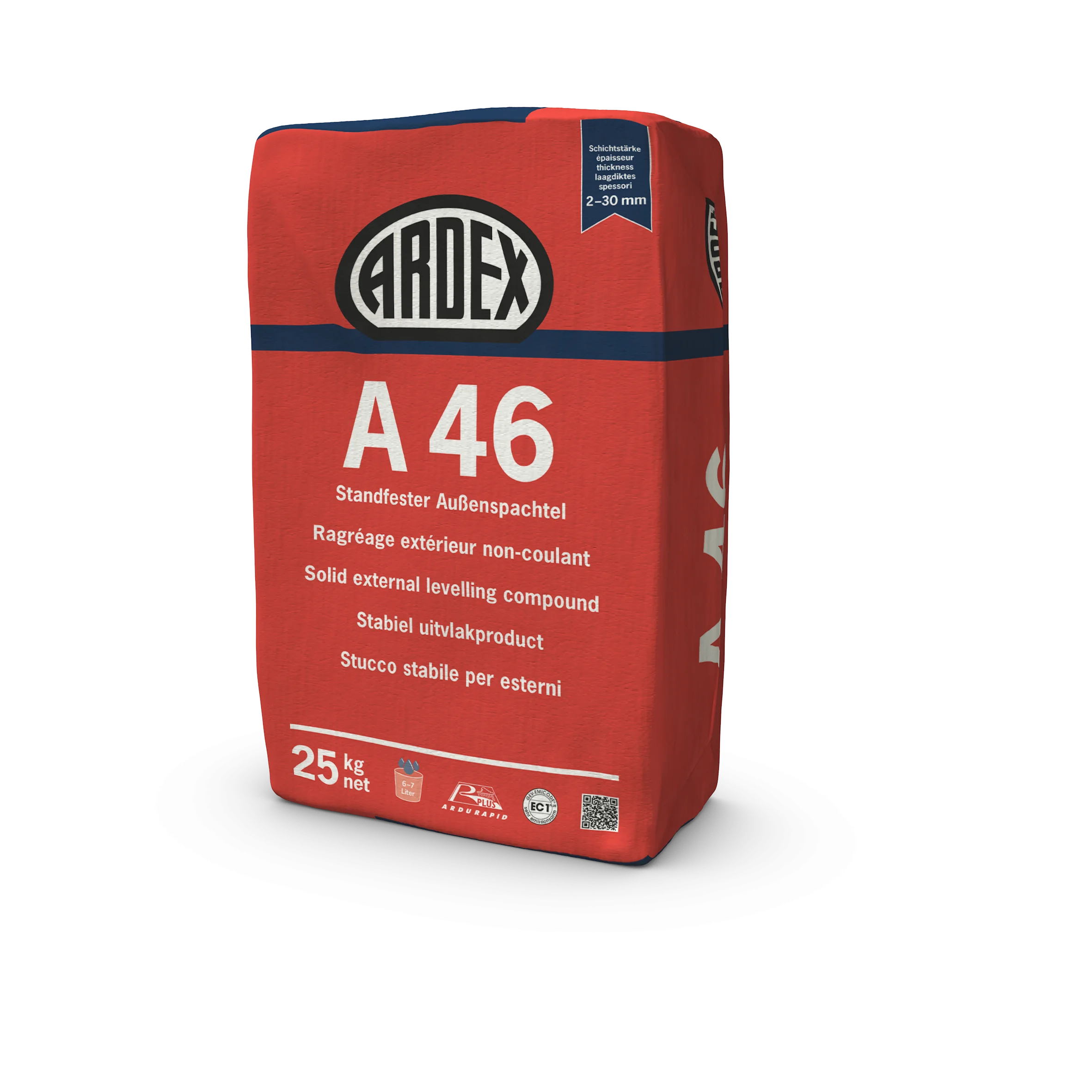 Ardex A46 standfester Außenspachtel Sack a 25 kg-53080