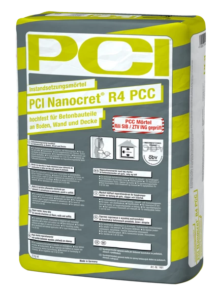 PCI Nanocret R4 PCC grau 25kg Hochfester Instandsetzungsmörtel-3679930