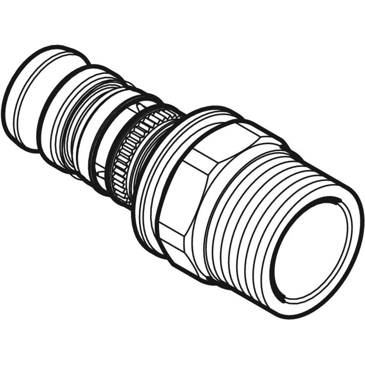 Geberit Mepla Übergang mit AG-601535005