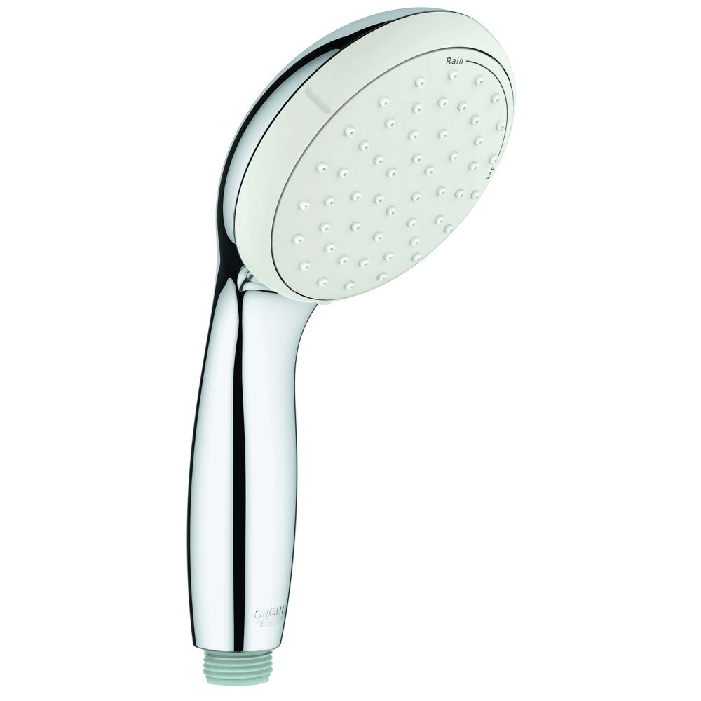 GROHE Handbrause Tempesta 100 mit Durchflusskonstanthalter 9,5 l/min, 2 Strahlarten, chrom-26161001